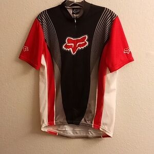 FOX RACING Cycles Biking Active Wear Size M Black-Red Colors B16 X
